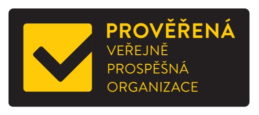 Logo Prověřená veřejně prospěšná organizace